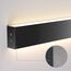 Elektrostandard a042920 101-100-40-128 Линейный светодиодный накладной двусторонний светильник 128см 50W 3000K черная шагрень, изображение 3