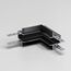 Elektrostandard a067506 Slim Magnetic Коннектор угловой внутренний для встраиваемого шинопровода под ГКЛ 9,5мм (черный) 85213/00, изображение 2