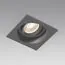 Elektrostandard a065468 25015/01 светильник встраиваемый графит