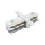 Elektrostandard a049557 TRCM-1-I-WH Коннектор прямой для однофазного встраиваемого шинопровода (белый)