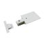 Elektrostandard a049561 TRPF-1-WH Соединитель электрический Ввод питания и заглушка торцевая для однофазного встраиваемого шинопровода (белый)