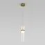 Eurosvet a061286 50244/1 LED Подвесной светильник латунь/прозрачный
