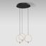 Eurosvet a065629 50257/3 LED Подвесной светильник черный латунь