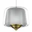 ST LUCE SL6127.313.01 Светильник подвесной ST-Luce Латунь/Серый, Прозрачный LED 1*18W 3000K, изображение 2