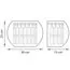 Lightstar 753634 Бра ACQUARIO 3х20W G4 12V ХРОМ хрусталь+стекло, изображение 2