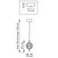 Lightstar 738023 Люстра ACRILE 7W LED 793LM 120G ЗОЛОТО 3000K, изображение 2
