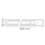 Lightstar 502038 Трек двухконтактный однофазный BARRA,длина3м, ЧЕРНЫЙ МАТОВЫЙ (питание и заглушка в комплекте), изображение 2