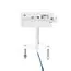 Lightstar 592086 Трековое крепление ASTA с 1-фазным адаптером к 2134xx (GX53)/2164хх (GU10) БЕЛЫЙ