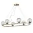 Lightstar 815263 Люстра BARI 6х10W(led) G9 ЗОЛОТО/ЧЕРНЫЙ МАТОВЫЙ