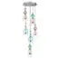 Lightstar 814069  2КОР! Люстра BELLE LED 6х8W 2400LM АЛЮМИНИЙ/МУЛЬТИКОЛОР 3000K