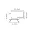 Lightstar 592029 Трековое крепление ASTA с 1-фазным адаптером к 05102x/05103x СЕРЫЙ, изображение 4