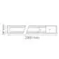 Lightstar 502025 Трек двухконтактный однофазный BARRA, длина 2м, БЕЛЫЙ МАТОВЫЙ(питание и заглушка в комплекте), изображение 2