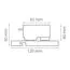 Lightstar 592066 Трековое крепление ASTA с 1-фазным адаптером к 21383х/21483х/21385x/21485x БЕЛЫЙ, изображение 3