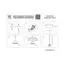 Lightstar 738073 Люстра ACRILE 7W LED 578LM 120G ЗОЛОТО 3000K, изображение 5
