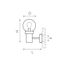 Lightstar 373610 Светильник BOLLA 1x10W (led) E27 ЧЕРНЫЙ IP65, изображение 2