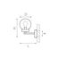 Lightstar 373620 Светильник BOLLA 1x10W (led) E27 ЧЕРНЫЙ IP65, изображение 2
