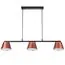 Lightstar 719233 Люстра CAPPE 3x40W GX53 ЧЕРНЫЙ/КРАСНЫЙ