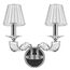 Lightstar 702624 Бра ALVEARE 2х40W E14 ХРОМ