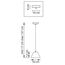 Lightstar 719213 Люстра CAPPE 1x40W GX53 ЧЕРНЫЙ/КРАСНЫЙ, изображение 2