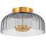 Lightstar 809061 Люстра CELESTA LED 1х12W 600LM ЗОЛОТО/ДЫМЧАТЫЙ 3000K