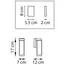 Lightstar 756614 Бра CILINO 1х40W GU10 CHROME, изображение 2
