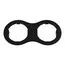 Lightstar 214627 Рамка DOMINO Double ROUND МR16 ЧЕРНЫЙ