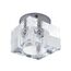 Lightstar 160204-G9 Светильник CUBO CR ХРОМ/ПРОЗРАЧНЫЙ