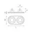 Lightstar D6560707 Светильник DOMINO ROUND МR16 (214656+214607+214607), изображение 2