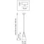 Lightstar 757019 Люстра CONE 1х40W GU10 ХРОМ/ПРОЗРАЧНО-МАТОВЫЙ, изображение 2