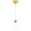 Lightstar 805110 Люстра COLORE LED 1х4W 240LM ЗОЛОТО/ПРОЗРАЧНЫЙ 3000K