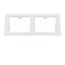 Lightstar 214526 Рамка DOMINO Double QUADRO MR16 БЕЛЫЙ