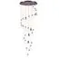 Lightstar 805289 Люстра COLORE LED 28х4W 5600LM КОФЕЙНЫЙ/МУЛЬТИКОЛОР 3000K