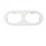 Lightstar 214656 Рамка DOMINO Double ROUND МR16 БЕЛЫЙ