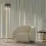 Lightstar 804718 Торшер CUPOLA LED 1х18W 900LM ЗОЛОТО/ДЫМЧАТЫЙ 3000K, изображение 2