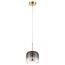 Lightstar 804008 Люстра CUPOLA LED 9W 450LM ЗОЛОТО/ДЫМЧАТЫЙ 3000K