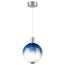 Lightstar 805405 Люстра COLORE LED 1х6W 320LM ЧЕРНЫЙ/СИНИЙ 3000K