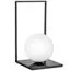 Lightstar 803910 Настольная лампа GLOBO LED 6W 300LM ЧЕРНЫЙ/БЕЛЫЙ 3000K