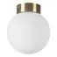 Lightstar 812011 Люстра GLOBO 1х40W E14 antique bronze/white