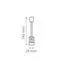 Lightstar 507137 Крепление потолочное трековое DUE ЧЕРНЫЙ, изображение 3