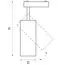 Lightstar 218246 Светильник для 1-фазного трека FUOCO LED 35W 3200/3290/3380LM 24G БЕЛЫЙ, изображение 2