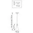 Lightstar 808013 Подвес FORMA 1х10W (led) E14 ШАМПАНЬ/КОНЬЯК, изображение 2