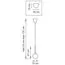 Lightstar 813013 Подвес GLOBO 1х40W E14 champagne gold/white, изображение 2