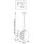 Lightstar 724012 Люстра FERMO 1х40W E27 ЗОЛОТО, изображение 2