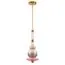 Lightstar 737540  2КОР! Люстра EMISFERO LED 4х6W 1200LM ЗОЛОТО/МУЛЬТИКОЛОР 3000K