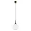 Lightstar 813031 Подвес GLOBO 1х40W E14 electroplating bronze/white