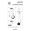 Lightstar 724114 Люстра FERMO 1х40W E27 ХРОМ, изображение 4