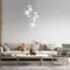 Lightstar 813093 Люстра GLOBO 9х40W E14 champagne gold/white, изображение 2