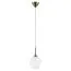 Lightstar 813021 Подвес GLOBO 1х40W E14 electroplating bronze/white