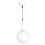 Lightstar 803110 Подвес GLOBO 1х40W G9 БЕЛЫЙ/СЛОНОВАЯ КОСТЬ