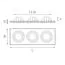 Lightstar i536060606 Светильник INTERO 16 Triple QUADRO (217536+217606+217606+217606), изображение 2